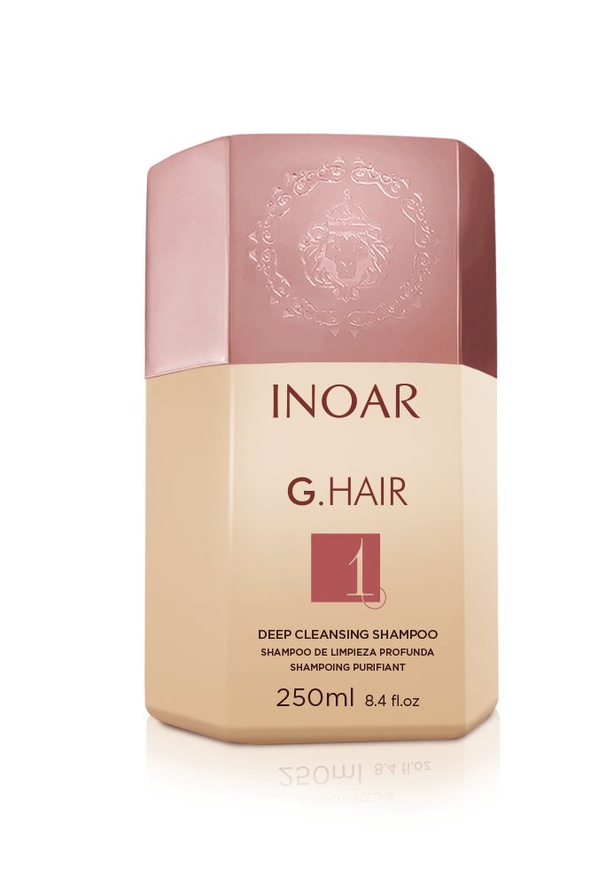 Inoar G.Hair Keratin Smoothing Treatment Step 1 Shampoo 33.8oz/1L