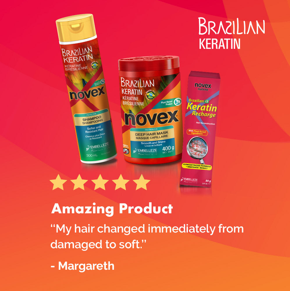 Novex Brazilian Keratin Conditioner 10.1oz/300ml