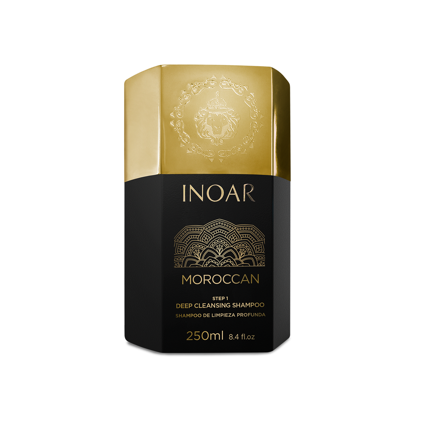 Inoar PROFESSIONAL - Moroccan Keratin Smoothing Treatment Step 1 Deep Cleansing Shampoo 33.8oz/1L