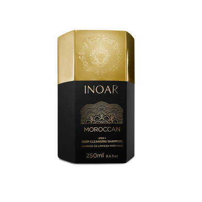 Inoar PROFESSIONAL - Moroccan Keratin Smoothing Treatment Step 1 Deep Cleansing Shampoo 33.8oz/1L