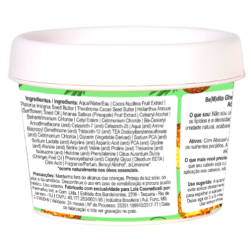 LOLA - Blessed Ghee Pineapple Nutrition Hair Mask 100g