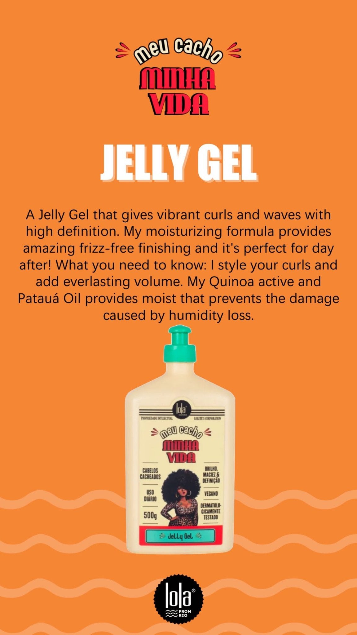 LOLA - My Curls My Life Defining Jelly Gel 500ml