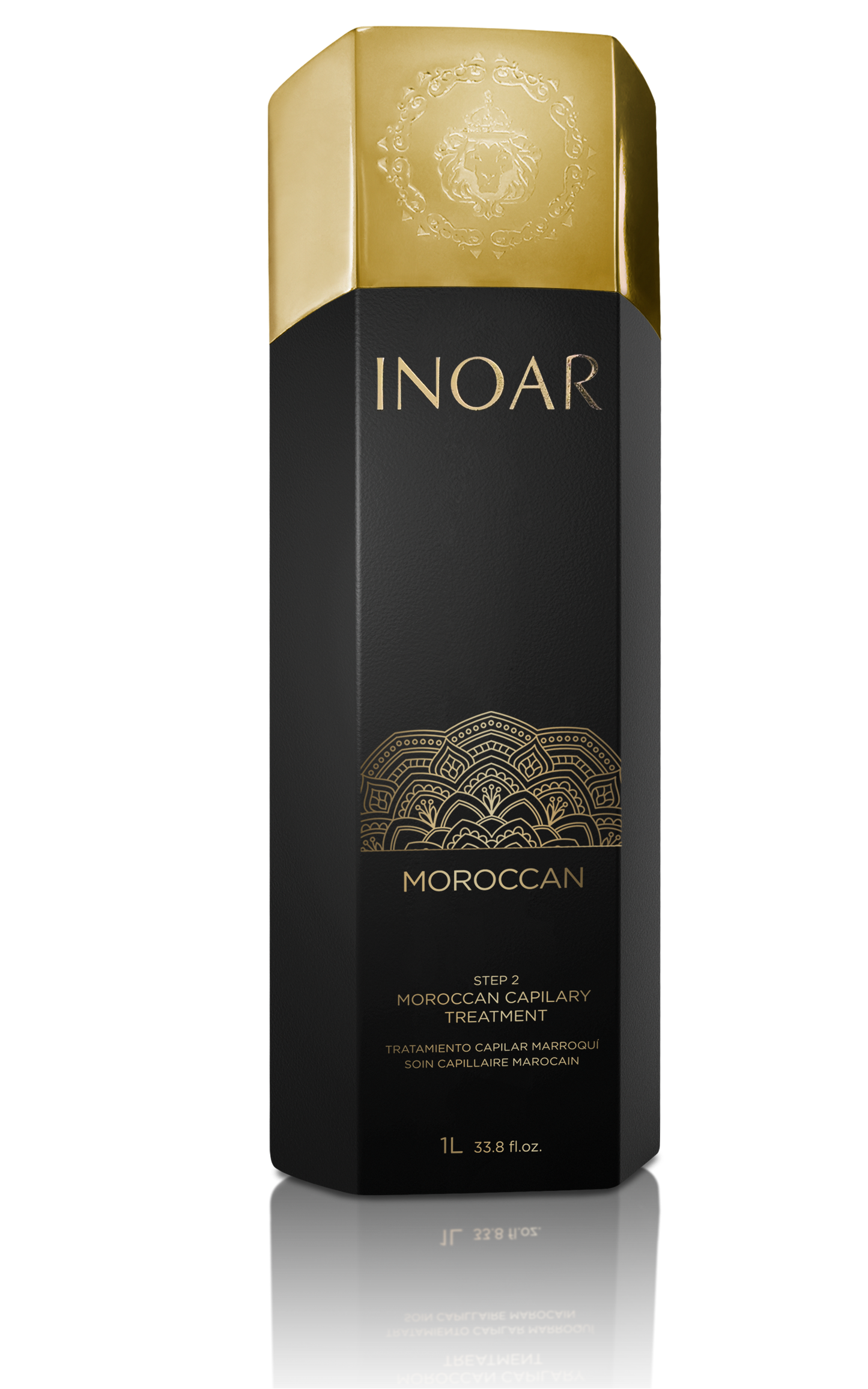 Inoar PROFESSIONAL - Moroccan Keratin Smoothing Treatment Step 2 Keratin Smoothing Treatment 33.8oz/1L