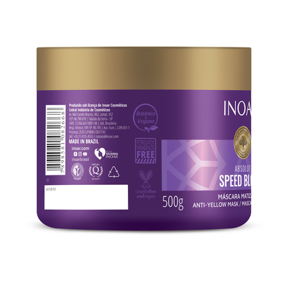 Inoar Speed Blond Hair Mask 8.8oz/250g