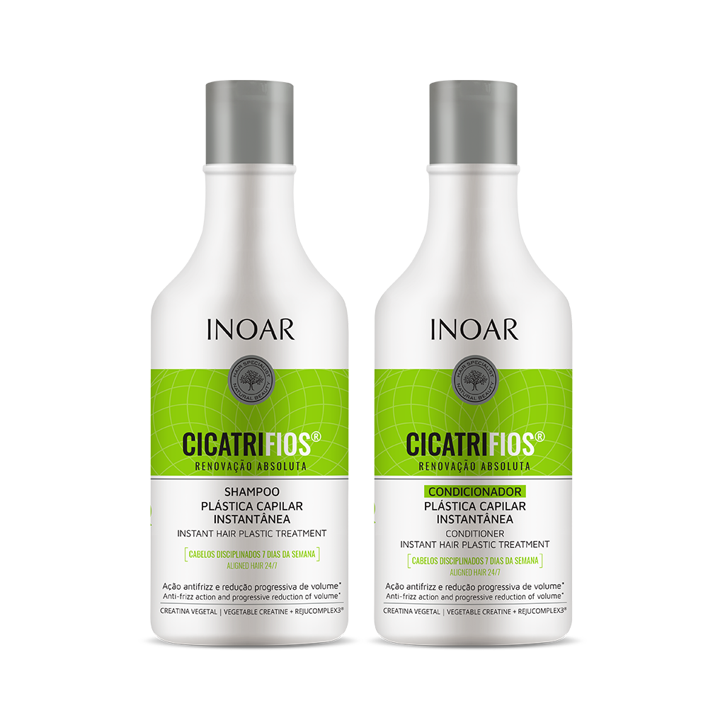 Inoar Cicatrifios Shampoo + Conditioner Kit 8.4oz/250ml