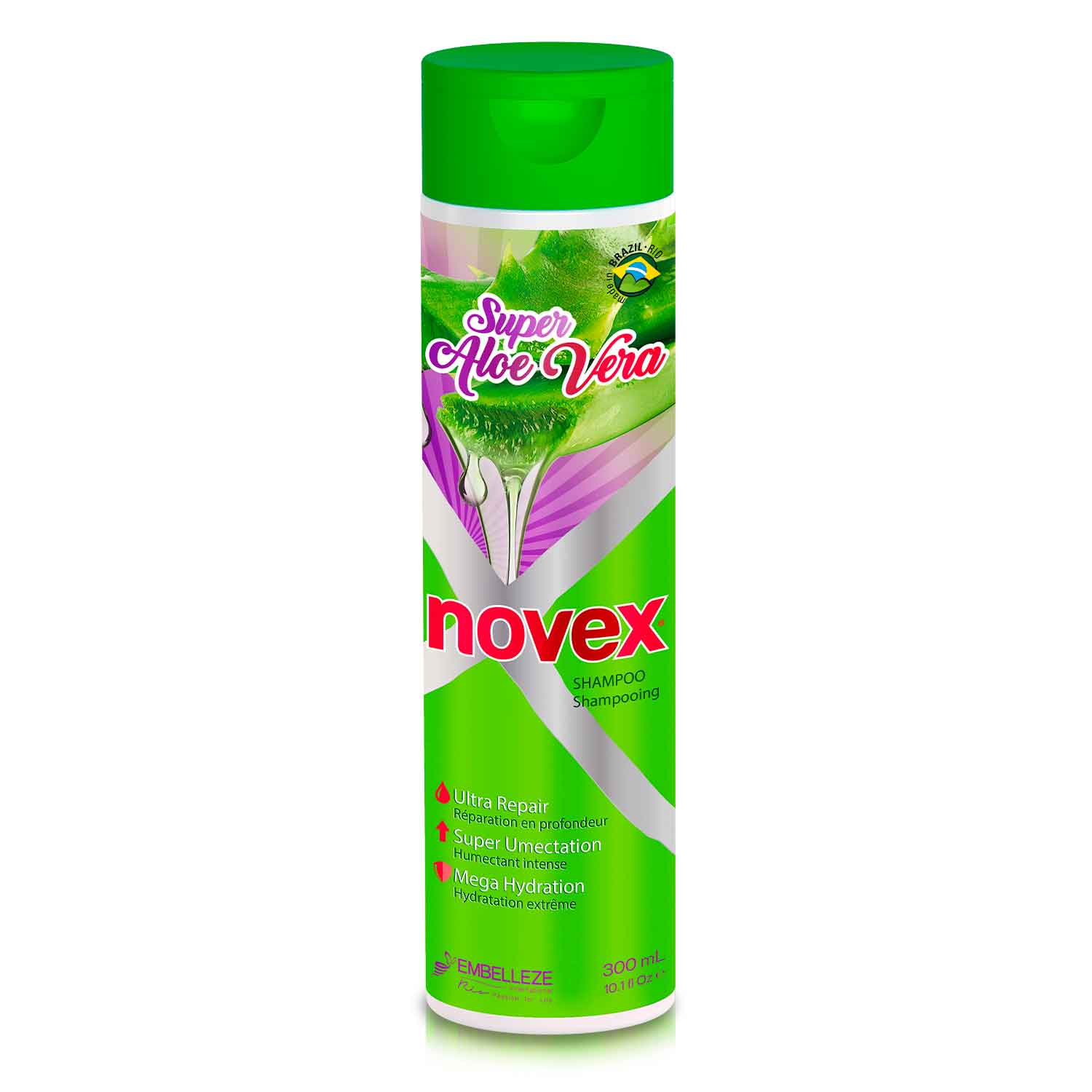 Novex Super Aloe Vera Shampoo 10.1oz/300ml