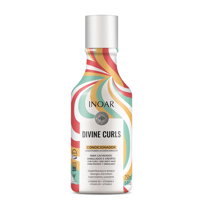 Inoar Divine Curls Shampoo & Conditioner Kit 8.4oz/250ml x 2