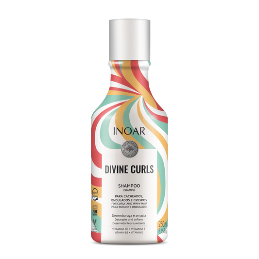 Inoar Divine Curls Shampoo 8.4oz/250ml