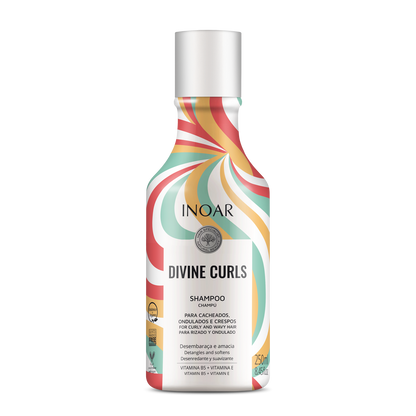 Inoar Divine Curls Shampoo & Conditioner Kit 8.4oz/250ml x 2