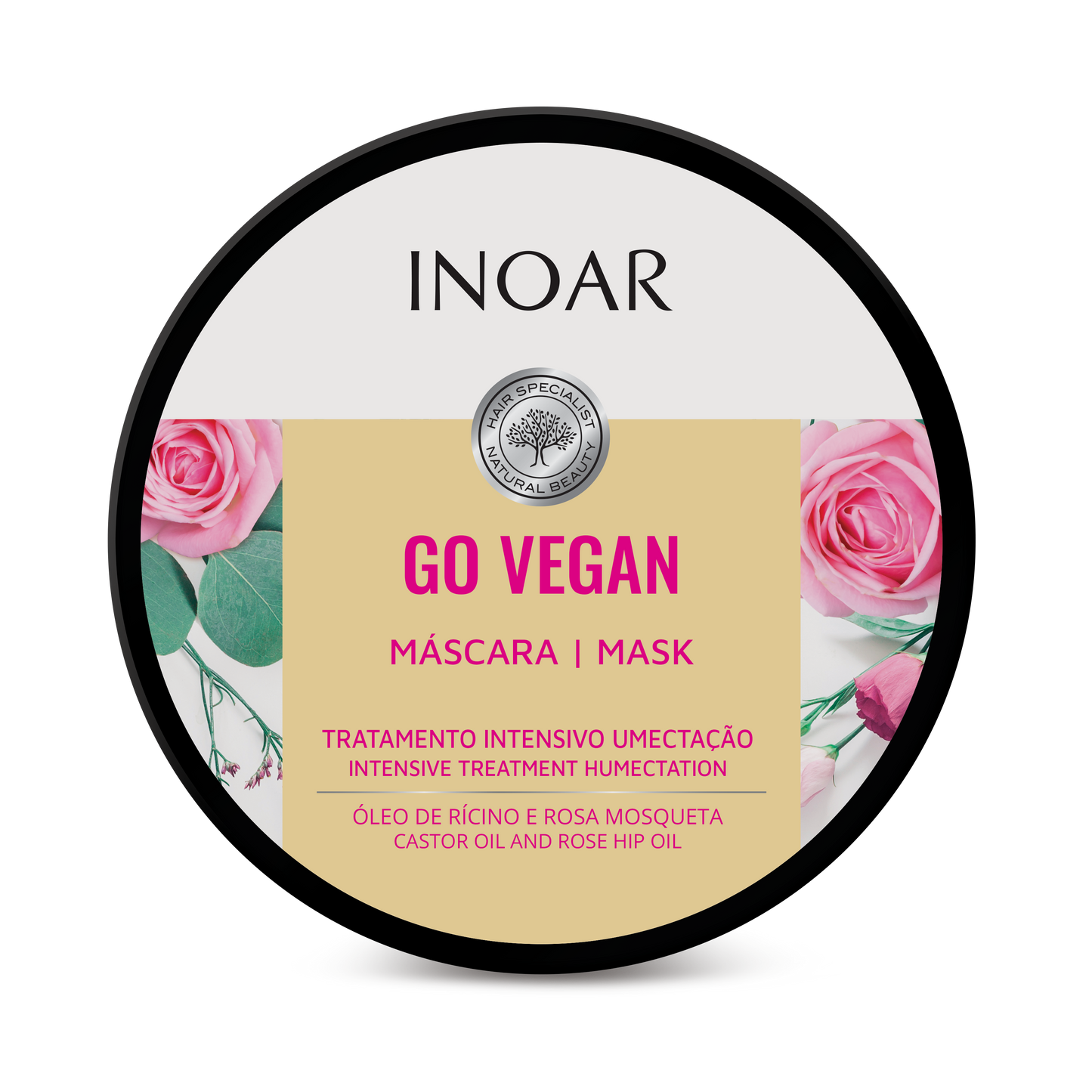 Inoar Go Vegan Wavy And Curly Hair Care Treatment 250g