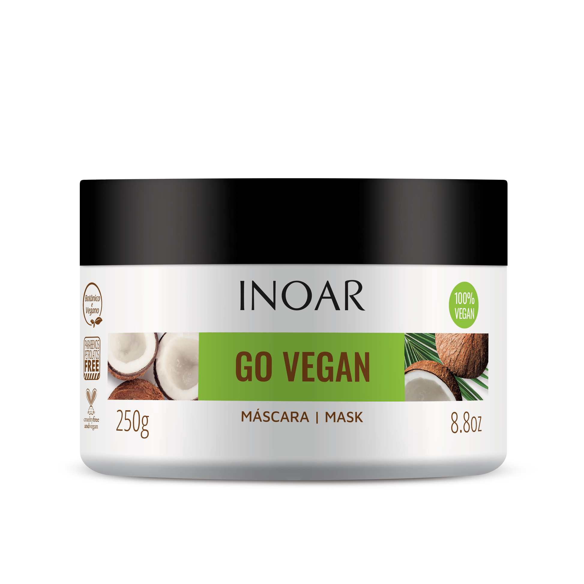 Inoar Go Vegan Hydration And Nutrition Hair Care Treatment 250g