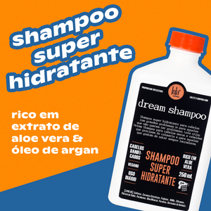  Dream Shampoo Rich in Aloe vera and Argan